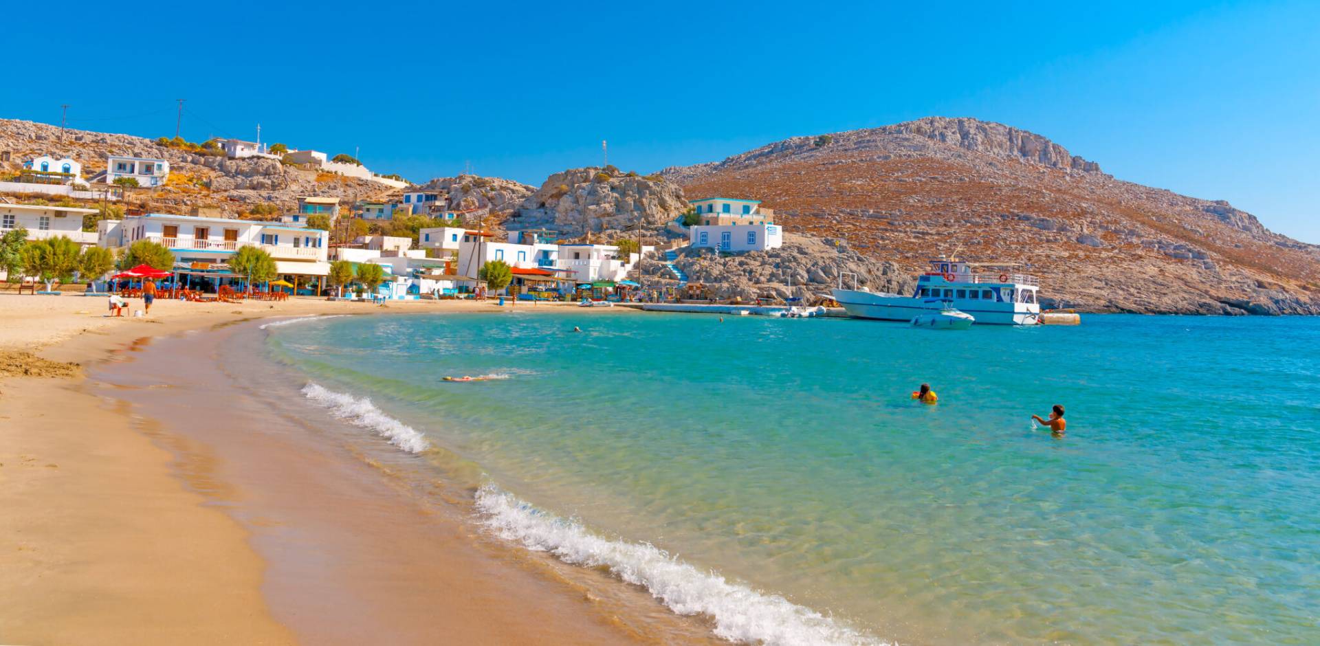 Discover Pserimos Island. A small Greek island you have never heard of